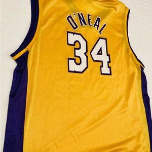 Shaquille O’Neal Lakers Jersey Adult size Large